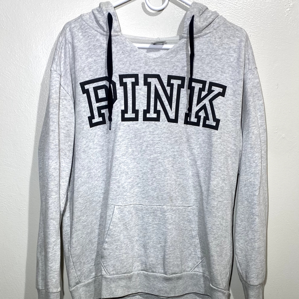 PINK Victoria's Secret Light Gray Sweatshirt